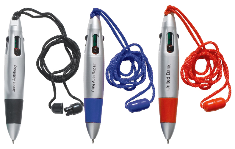 Silver Bullitt Hang Around Pen W/Black Grip Silver Bullitt Hang Around Pen W/Black Grip